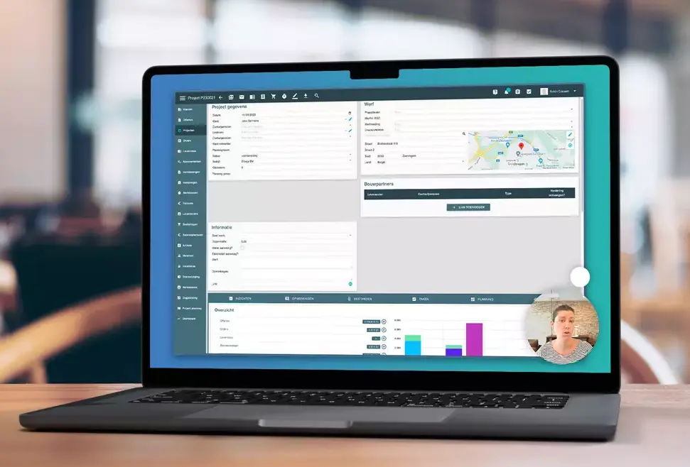 Robaws Software Interface